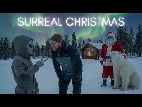 Surreal Christmas Adventure: Santa Claus Meets Aliens. Fun Fusion of Celtic & Holiday Music