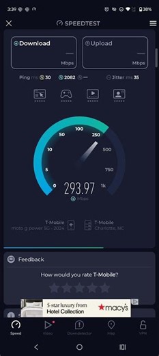 T-Mobile Home Internet Speed Test
