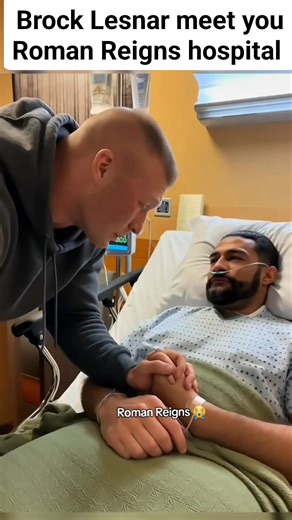 WWE Superstar Roman Reigns Hospital and Brock Lesnar meet you Roman Reigns 😭😭😭😭 #WWE #RomanReigns #BrockLesnar #love | RianAhmed1122