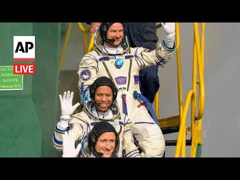 LIVE: NASA astronaut and Russian cosmonauts return to Earth from space station