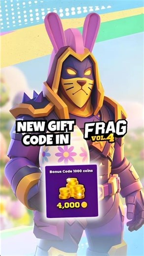 I claimed free golds using this new gift code in #frag