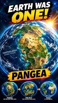 Pangea, The Mega Continent #teaching #science #earth #facts