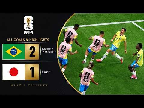 Brazil 2-1 Japan | All Goals & Highlights | Dramatic Last-Minute Winner! | FIFA World Cup 2026