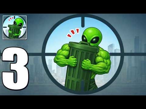 Alien Seeker - Gameplay Walkthrough Part 3 - Shooting Game Alien Finder Hide and Seek (iOS, Android)