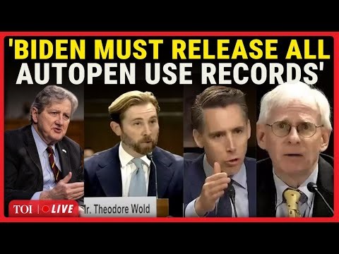 'Who Lied Most Profusely?': Biden 'Cover-Up' Hearing Blows Up; Senators Demands 'Autopen Records'