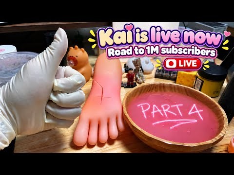 Live now🔴Road to 1M. ASMR SATISFYING video 1 hour.