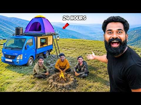 Mountain Camping in Our Tata Ace Camper Van | M4 Tech |