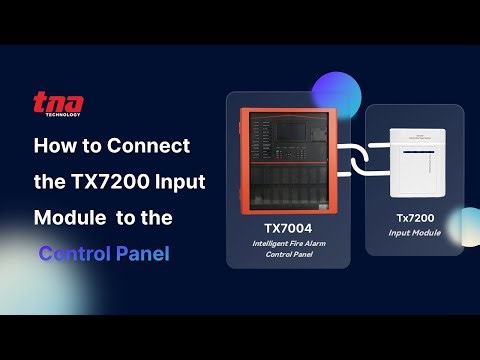 How to Connect the TX7200 Input Module to the Control Panel – TNA Wiring Guide