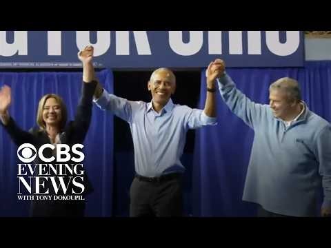 Obama hits the campaign trail for Democrats with midterms less than 2 weeks away