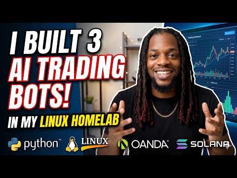 I Built 3 AI Trading Bots in My Homelab Python + Linux + OANDA