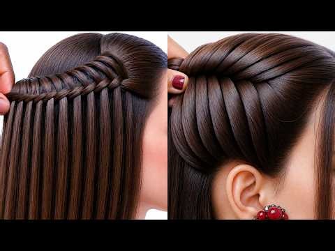 Beautiful & Latest Hairstyle Tutorial | Hairstyle For Party | New Hair Style Girl
