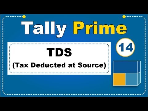 How to Calculate & Deduct TDS in Tally Prime | Full Practical Guide #tds #tdsintally