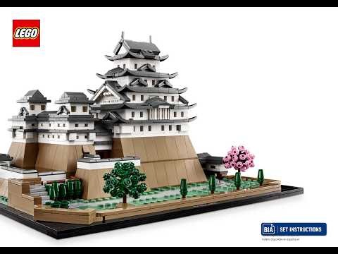 LEGO 21060 Himeji Castle – Building Instructions | Architecture (2023)
