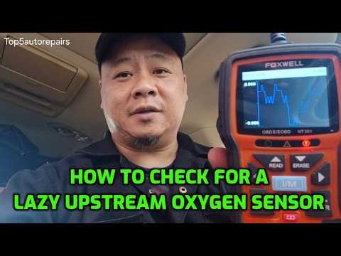 How to Check for a Failing or Lazy Upstream Oxygen sensor (O2 sensor) using a Scan Tool