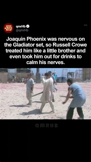 Russell Crowe Helped Joaquin Phoenix on Gladiator