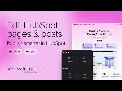 How to Add & Edit Pages in HubSpot CMS