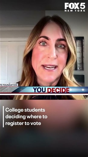 College students deciding where to register to vote