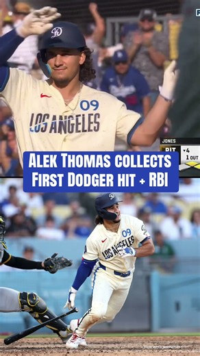 Alek Thomas immediate impact with #Dodgers!