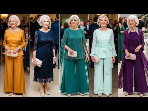 Confident Mother of The Bride Outfits for Ladies Over 70 - Wedding Guest Dresses for Older Women