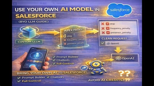 Use Your Own AI Model in Salesforce (BYO LLM Guide) | Pavel Konan