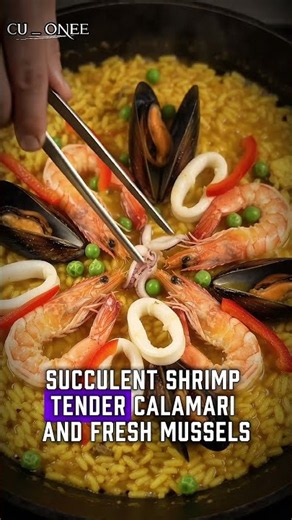 Spain’s Most Famous Dish! (Authentic Seafood Paella)