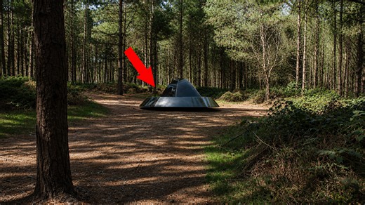 Two airmen saw a UFO crash near their base - what they found in the forest terrified them