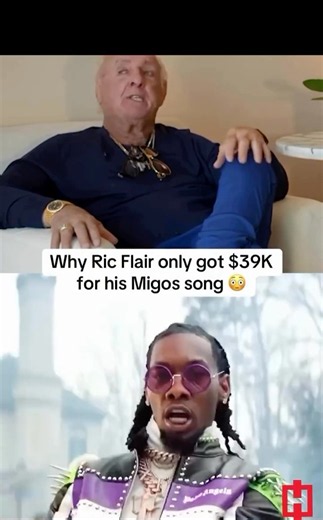 Ric Flair explains the story behind the $39,000 he made from his Offset & Metro Boomin appearance.