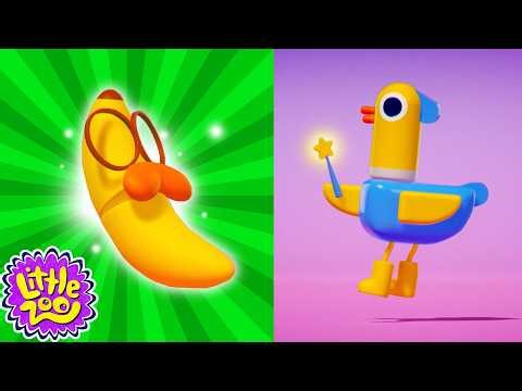 Super Silly Ducky Fun! | Silly Cartoon Compilation for Kids | Little Zoo