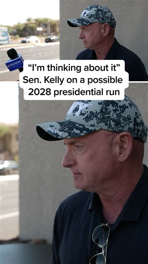 'I'm thinking about it': Sen. Kelly on a possible 2028 presidential run