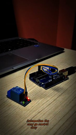 Day 6 of 30 ⚡ Relay Module | Control AC Devices with Arduino 😳