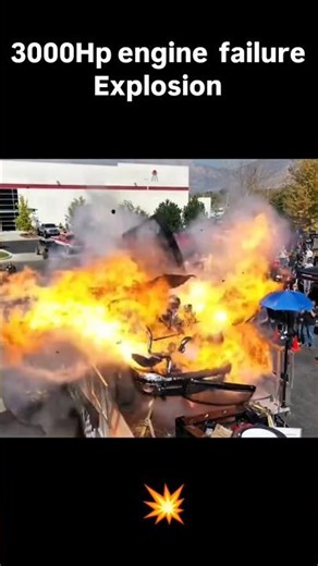 Too Much Power! 3000HP Engine EXPLODES 💥#car #engine #enginefailure