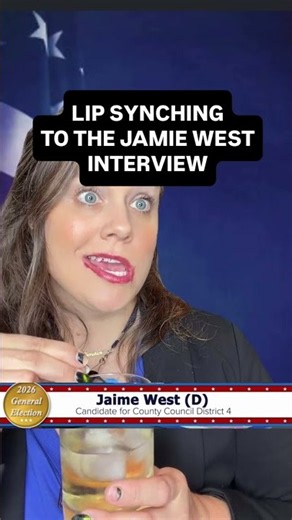 Lip Synching to the Jamie West Interview #iloveher #midwest #politics #midterms #indiana #democrats