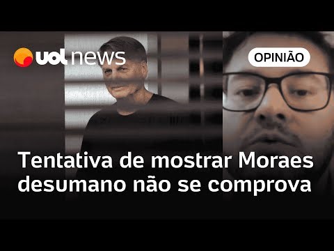 Tentativa bolsonarista de mostrar Moraes desumano não se comprova, diz professor