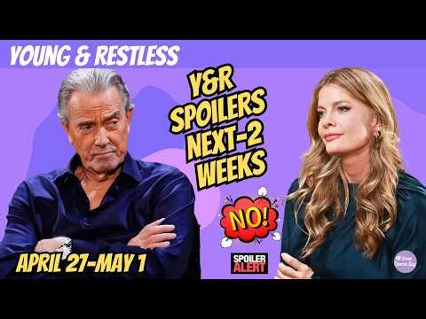 Young and the Restless 2-Week Spoilers Apr 27-May 8: Sneaky Plans, Shocking News & Revenge Explodes