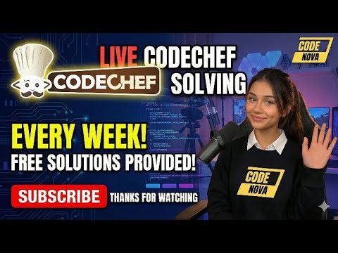Codechef Starters 222 (Rated till 6 star) | Live Coding | Free Codes | #codenova #codechefsolutions