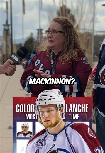 Mom CRUSHED IT!🔥 #nhl #hockey #avs #avalanche #colorado | hockey