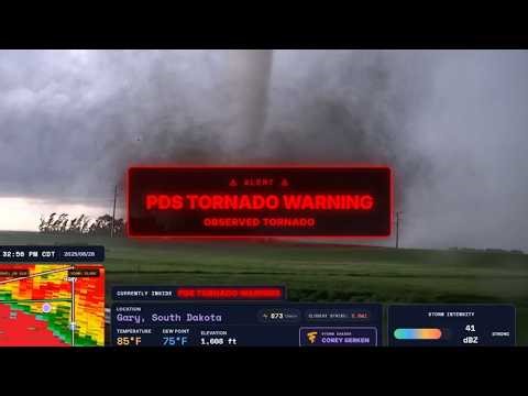 Live Storm Chaser -Tornado Outbreak Possible