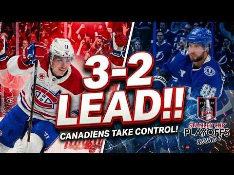 Dobes Steals One as Canadiens Hold Off Lightning in Wild Playoff Battle | PuckTalk Post-Game