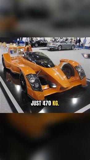 Caparo T1: 575 hp prototype fire
