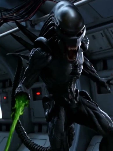 Jedi Slices Xenomorph Arm… Acid Blood Burns Everything ⚠️