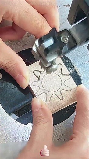 Production Process of Sun Shaped Solid Wood Block 🌞🪵⚙️