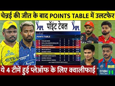 IPL 2025 Points Table: After Chennai's win in CSK vs MI, there was a major upset in the IPL 2025 ...