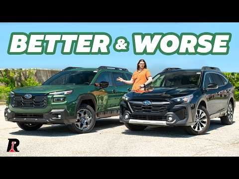 New Subaru Outback vs Old Outback // Crossing Over!