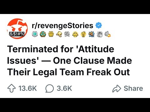 HR Gave Me a Termination Letter — The Fine Print Changed Everything