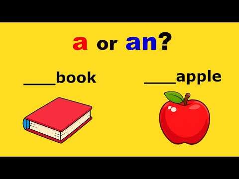 A or An? | Learn When to Use Each