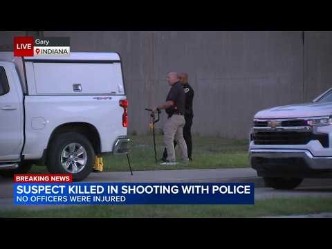 Suspect dead after police-involved shooting in Gary: Indiana State Police