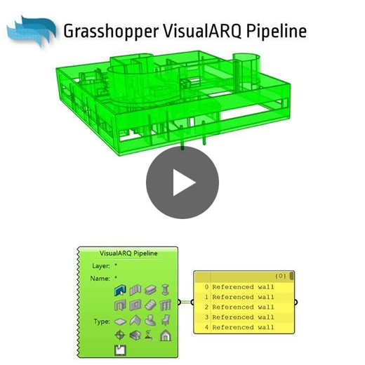 #rhino3d #visualarq #bim #flexiblebim #architecture3d #architecture2d #parametricarchitecture #softwarearchitecture #grasshopper3d #freeformarchitecture #visualarq3 #visualarqfeatures | VisualARQ: Flexible BIM for Rhino