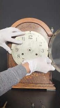 Setting Up My New Haven Willcock 5 Coiled Gongs Mantel Clock after Serviced