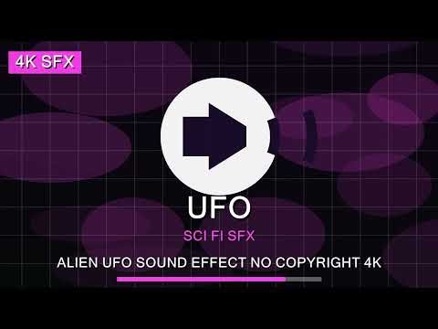 Alien UFO Sound Effect No Copyright 4K
