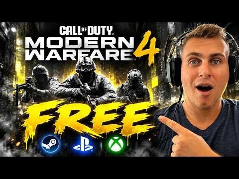 How to get Modern Warfare 4 for FREE 🔥 (PS5, Xbox & Steam)